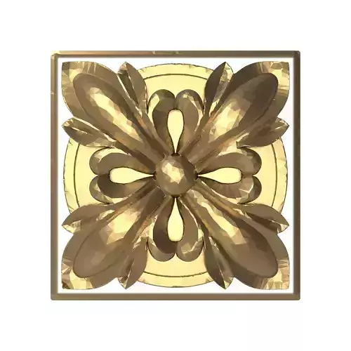  decorative pattern ready for 3D printing