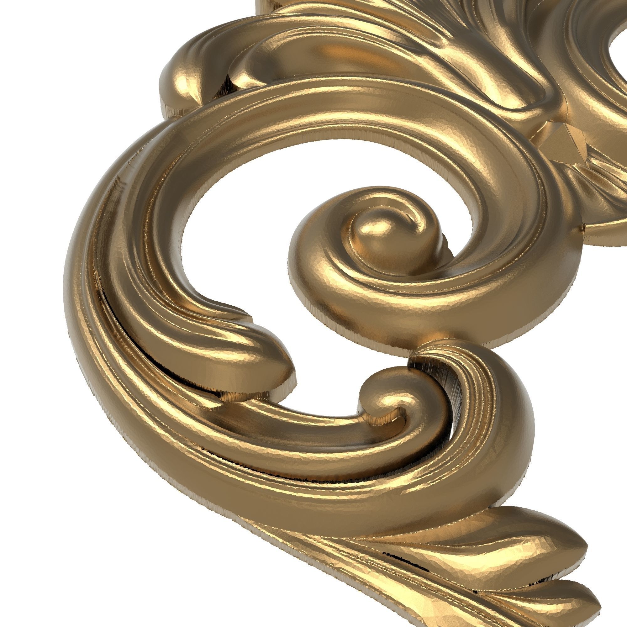 decorative pattern ready for 3D printing 3D model_1