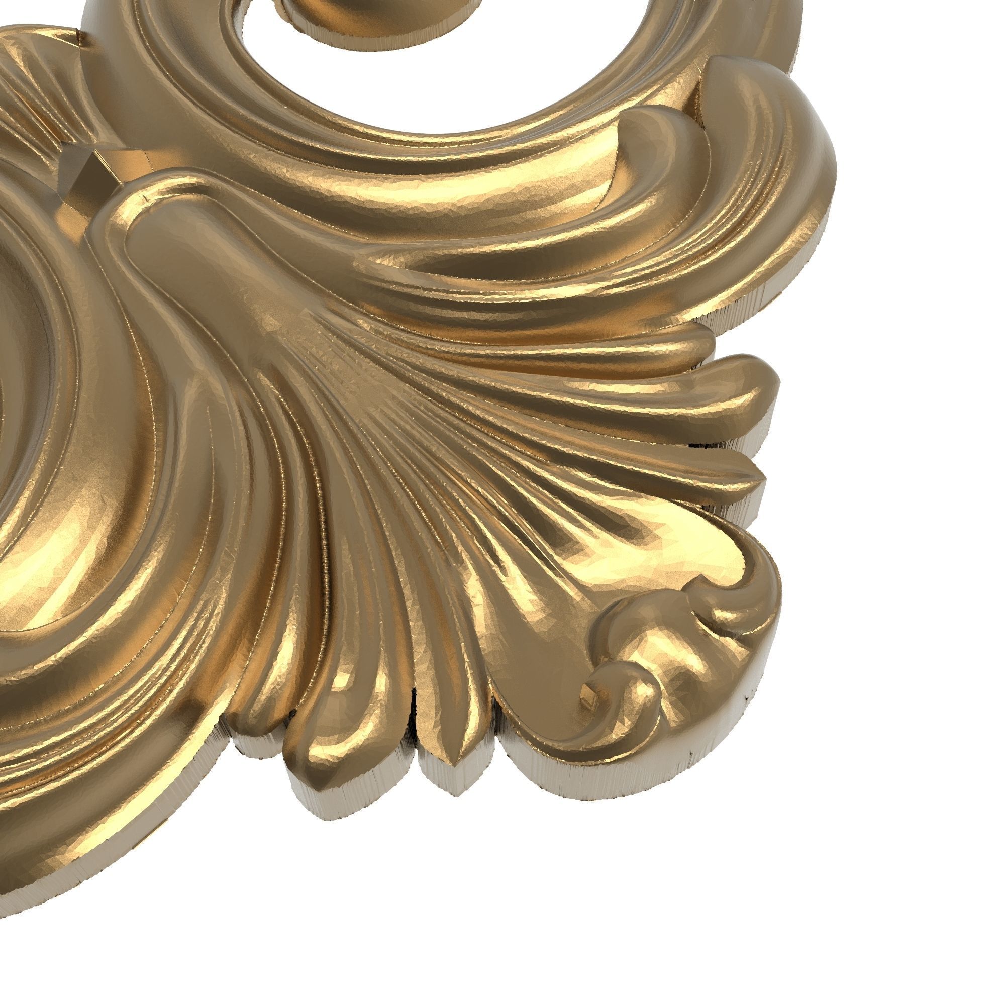 decorative pattern ready for 3D printing 3D model_4