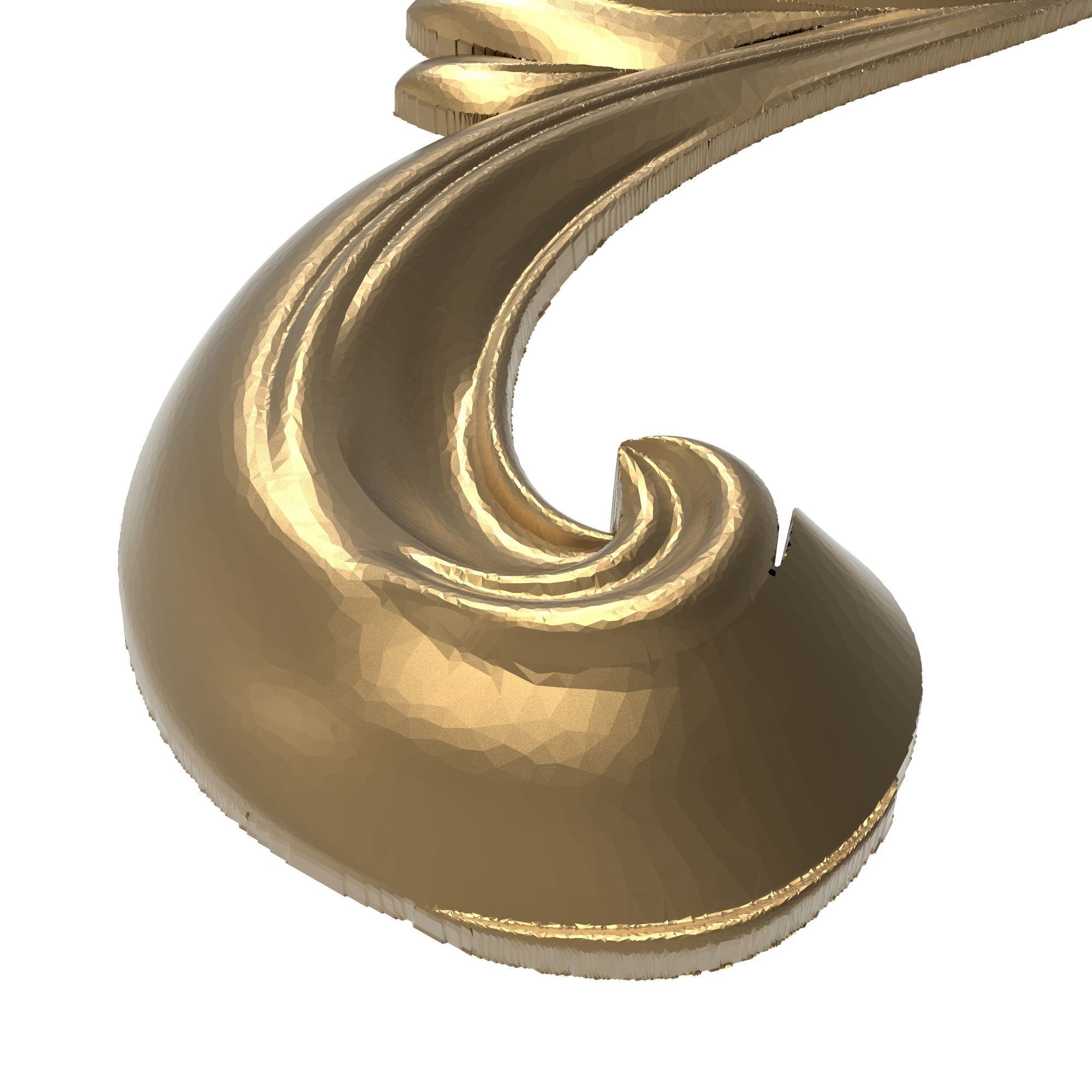 decorative pattern ready for 3D printing 3D model_3