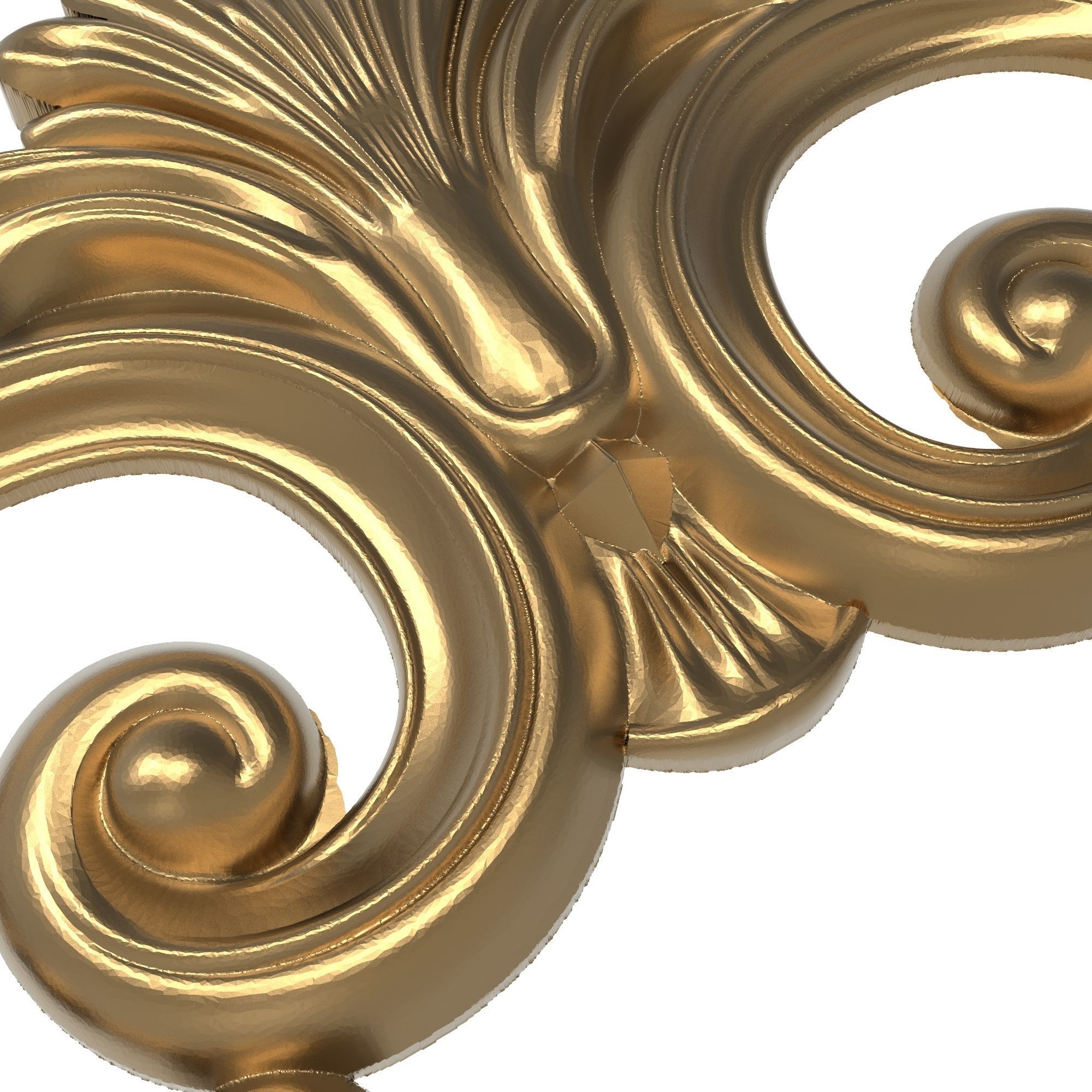 decorative pattern ready for 3D printing 3D model_6