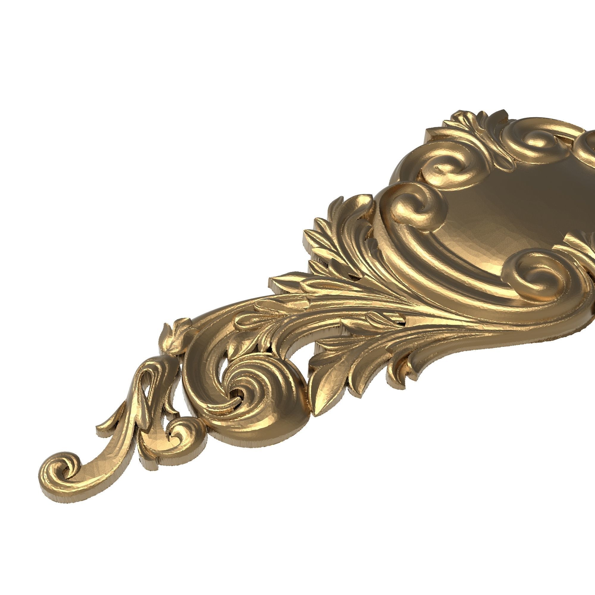 decorative pattern ready for 3D printing 3D model_1