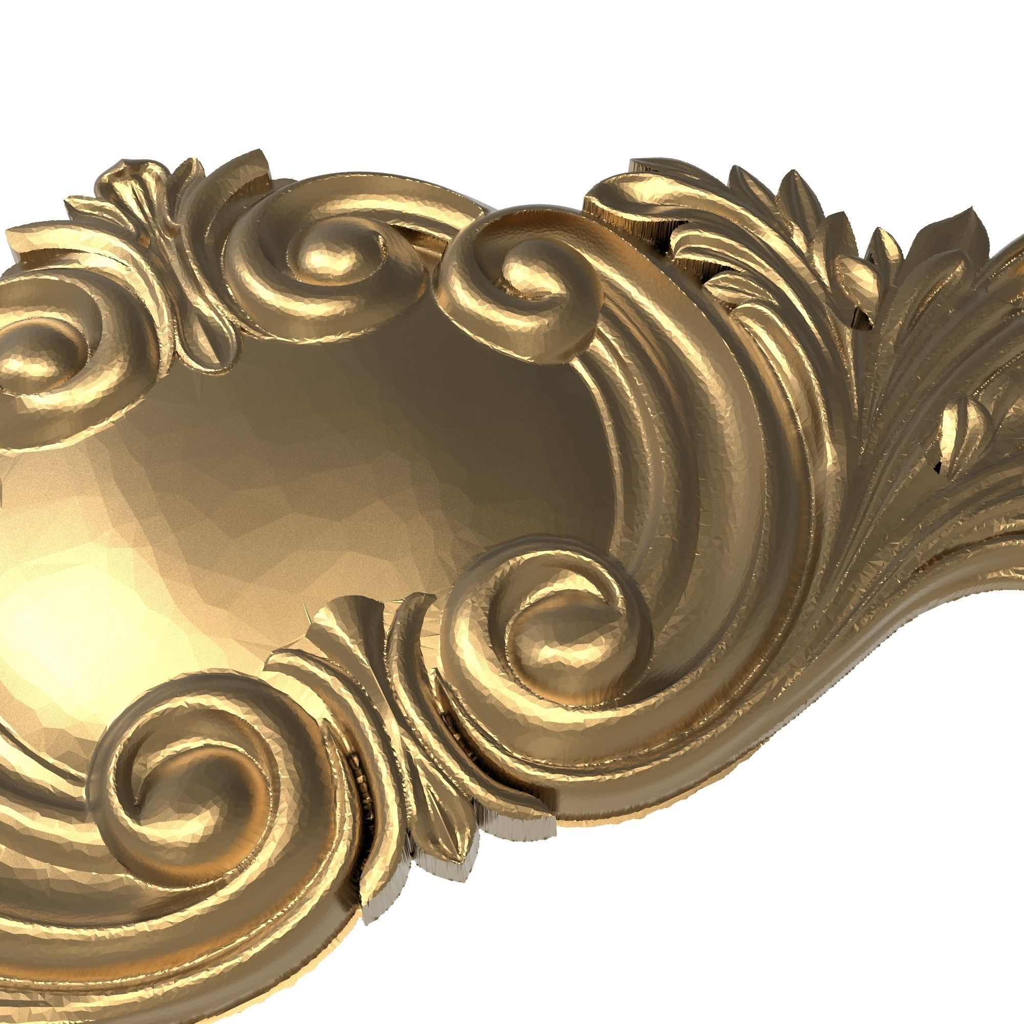 decorative pattern ready for 3D printing 3D model_2