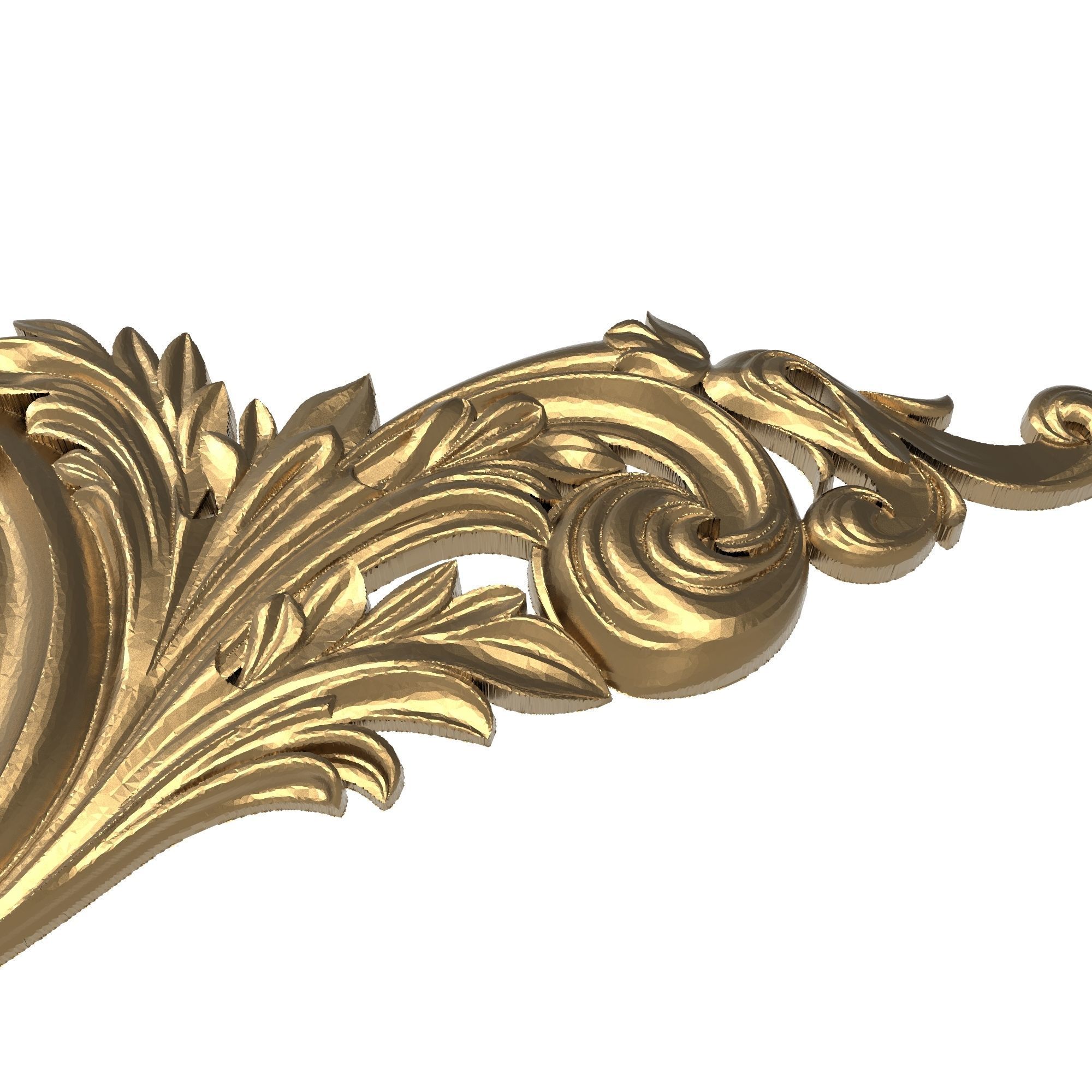 decorative pattern ready for 3D printing 3D model_3