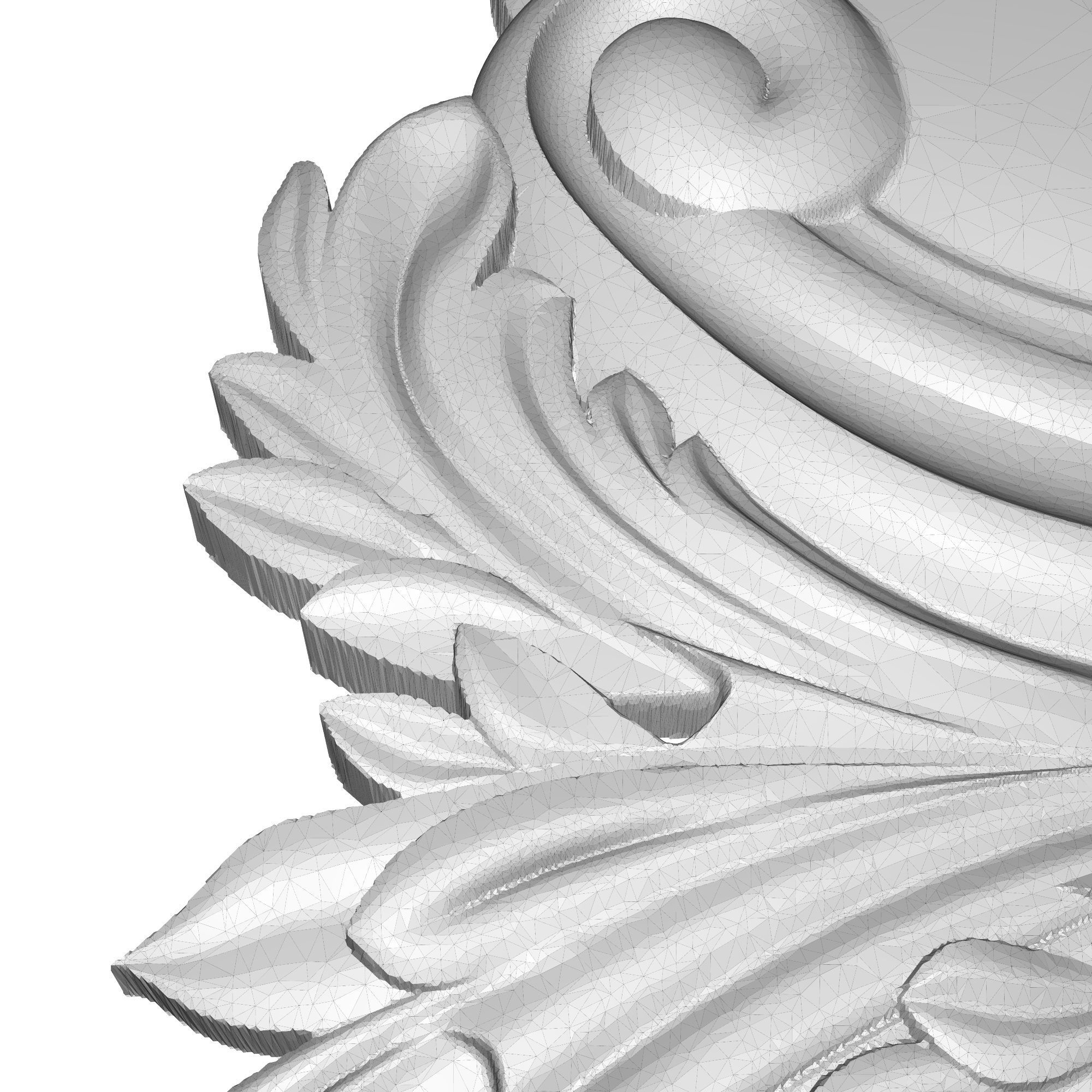 decorative pattern ready for 3D printing 3D model_8