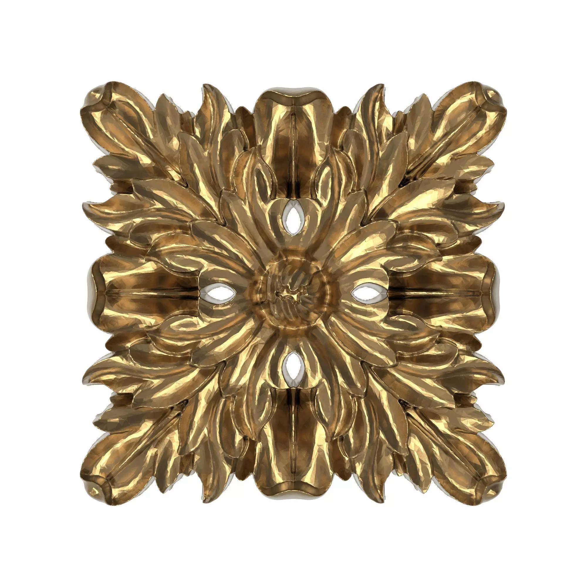 decorative pattern ready for 3D printing 3D model