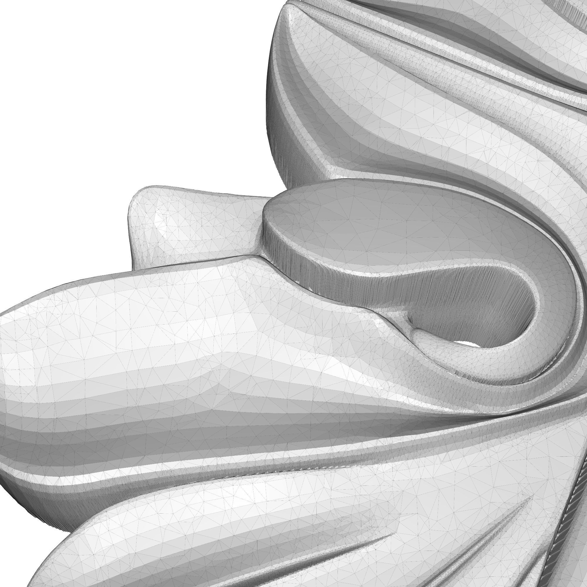 decorative pattern ready for 3D printing 3D model_6