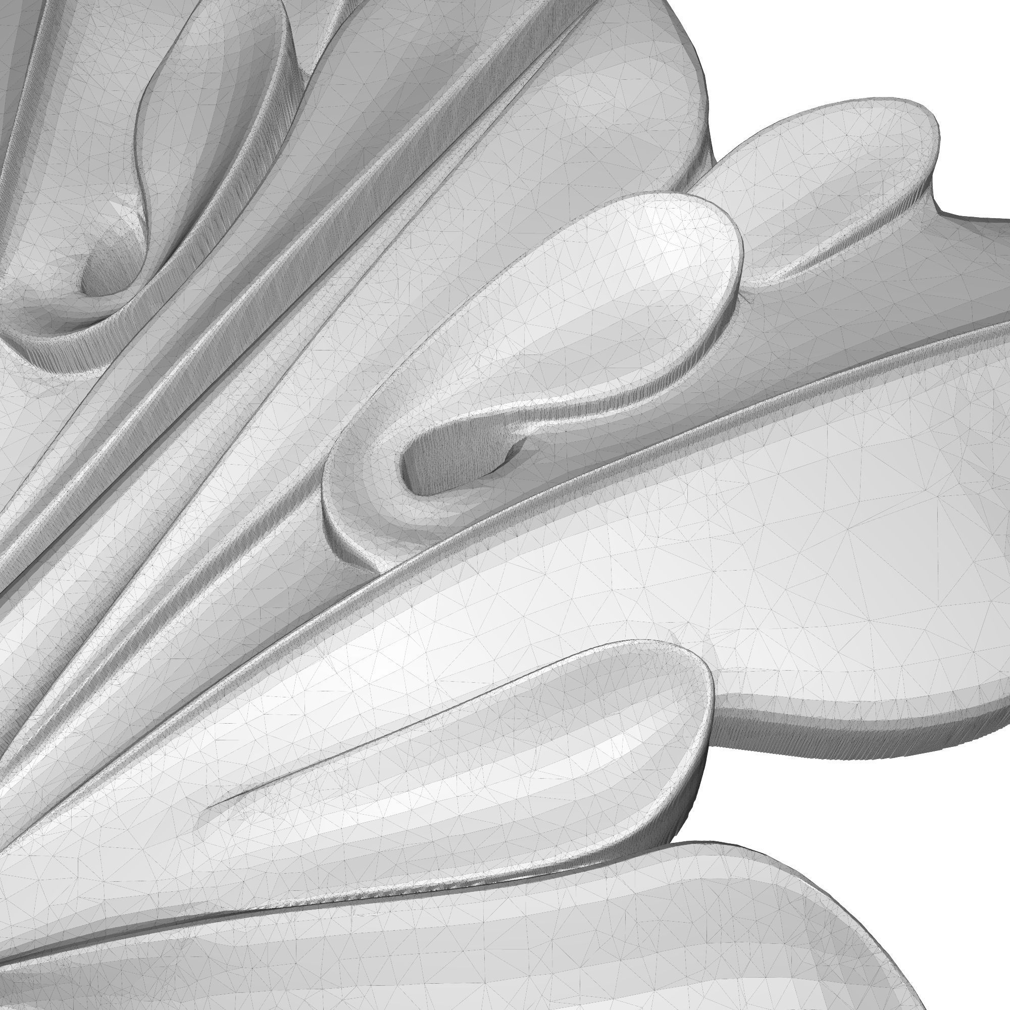 decorative pattern ready for 3D printing 3D model_7