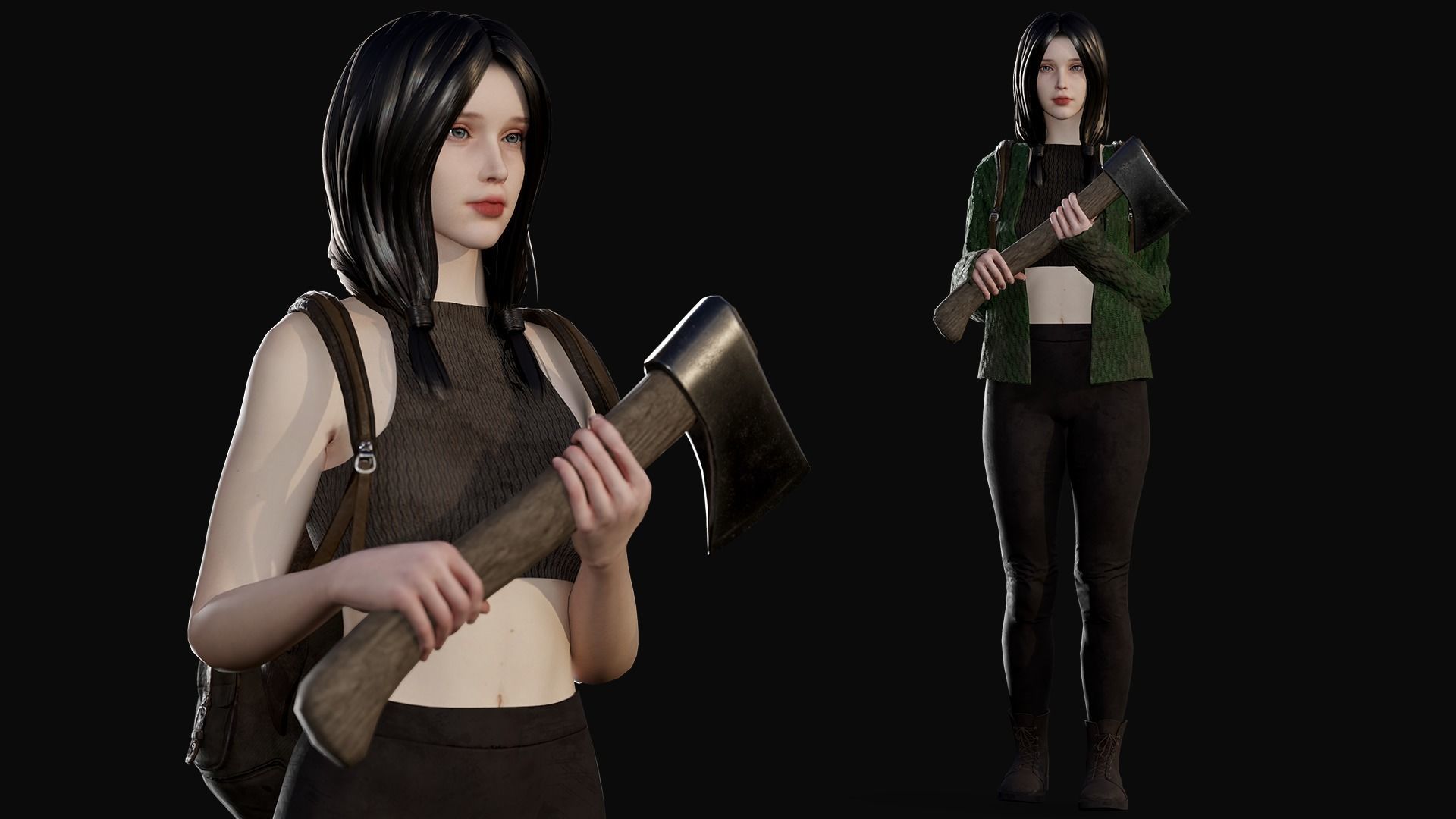 Super Survivors Pack - Game Ready 3D Model Collection_14