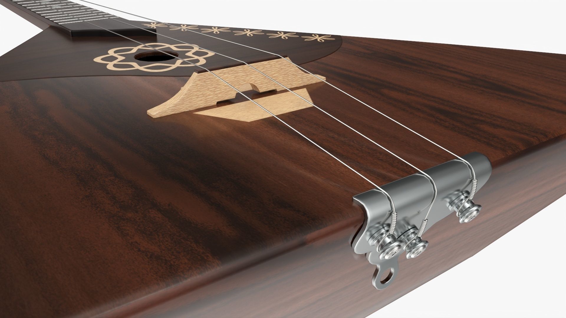 Balalaika 3-strings 02 3D model_7