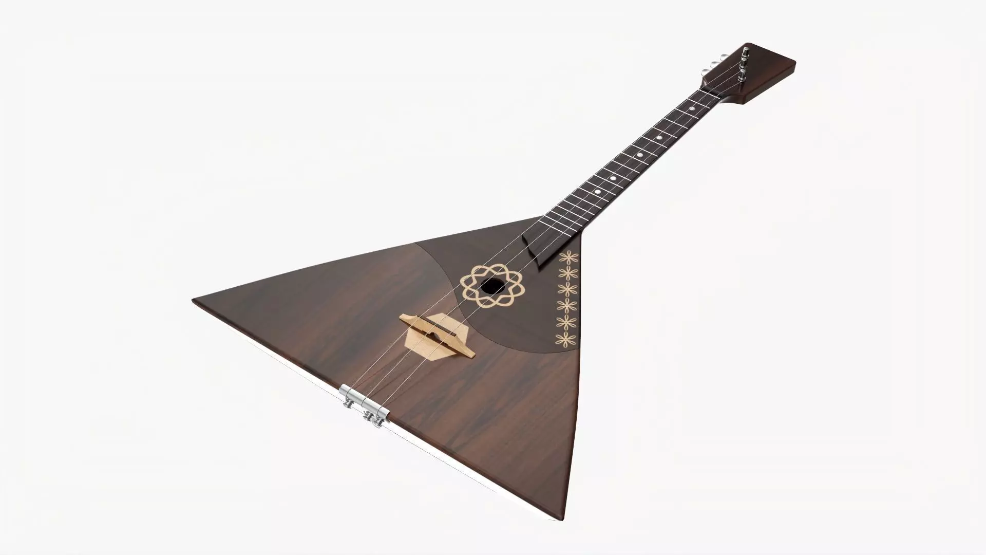 Balalaika 3-strings 02 3D model_0