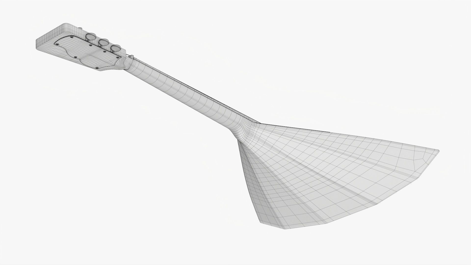 Balalaika 3-strings 02 3D model_13