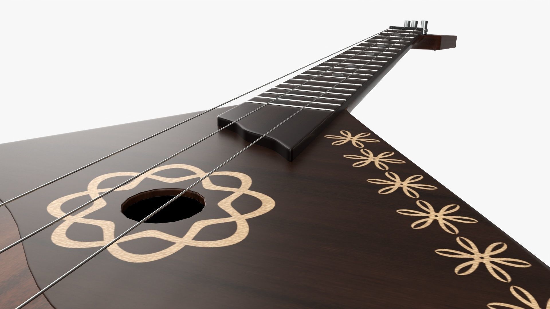 Balalaika 3-strings 02 3D model_6