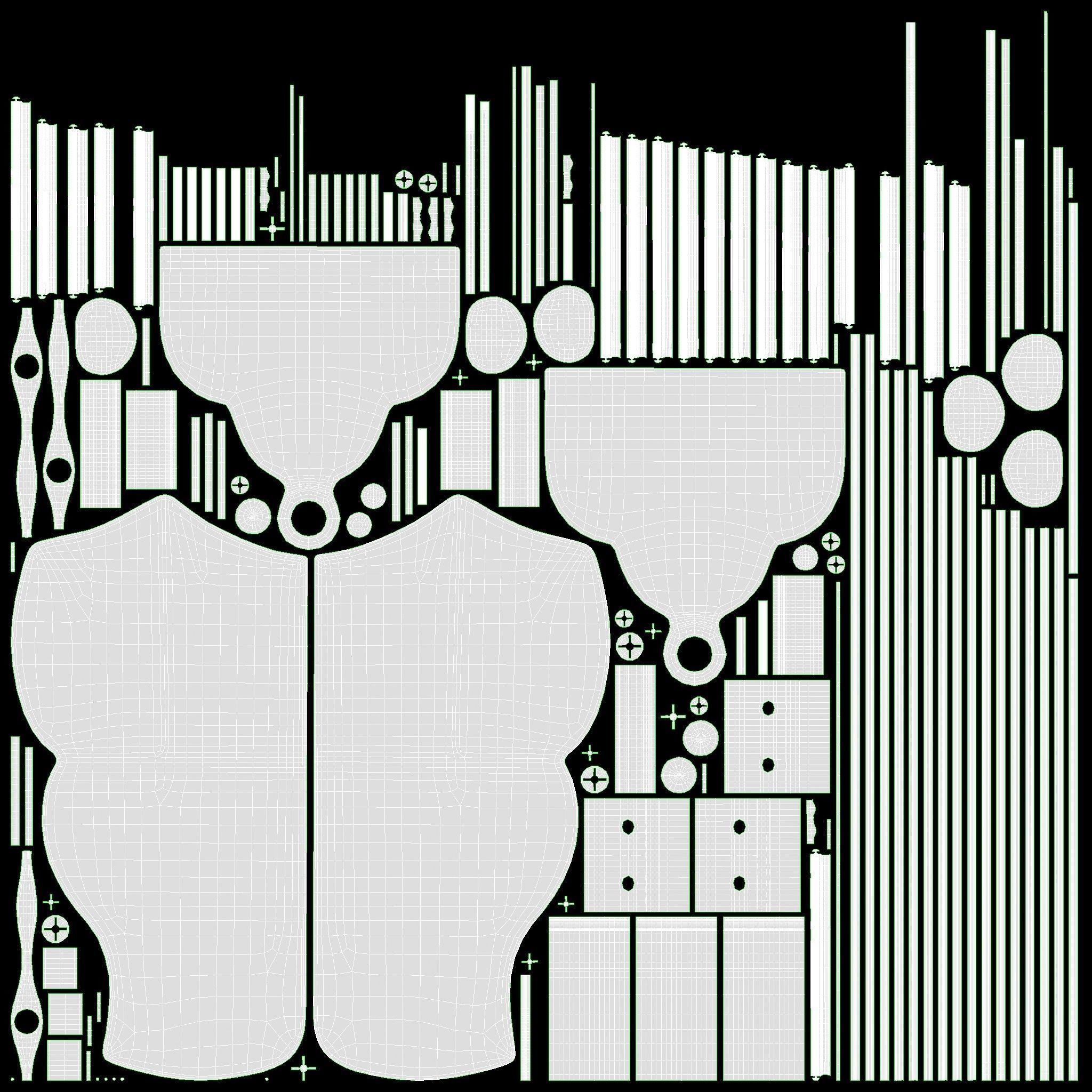 Balalaika 3-strings 02 3D model_24