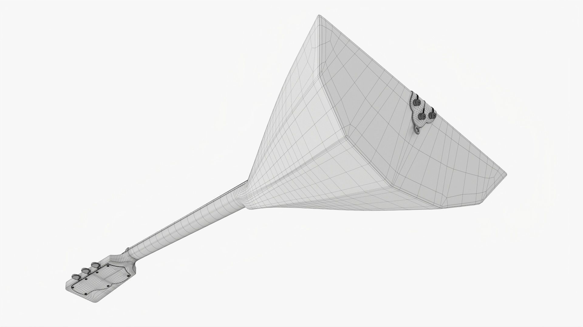 Balalaika 3-strings 02 3D model_14