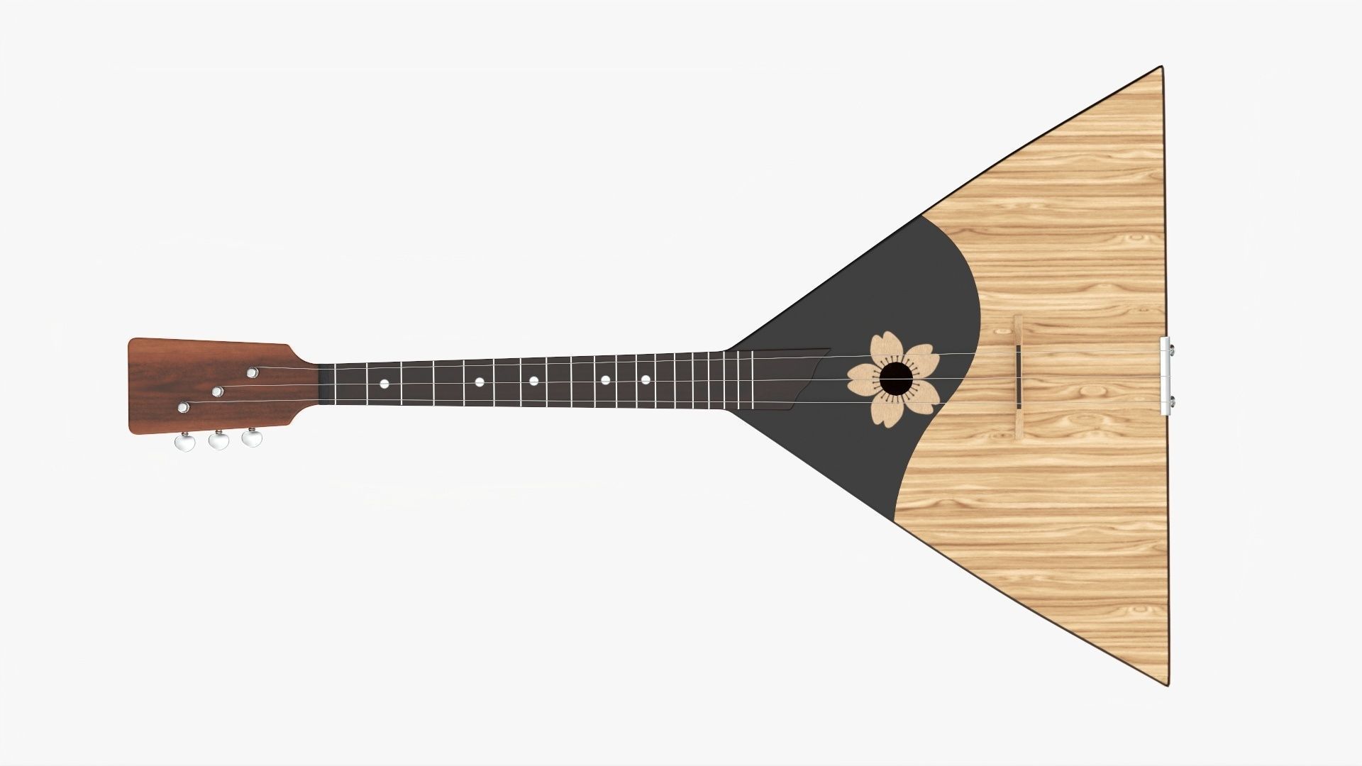 Balalaika 3-strings 03 3D model_10