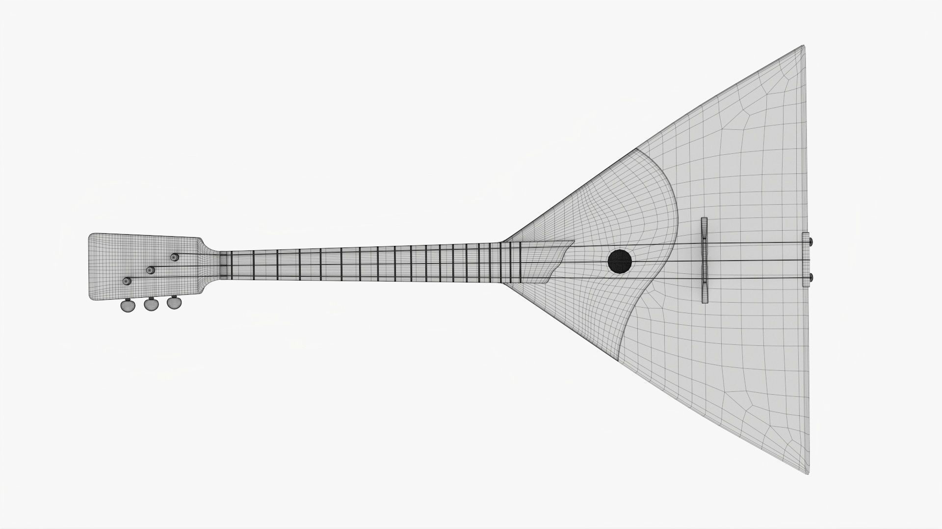 Balalaika 3-strings 03 3D model_21