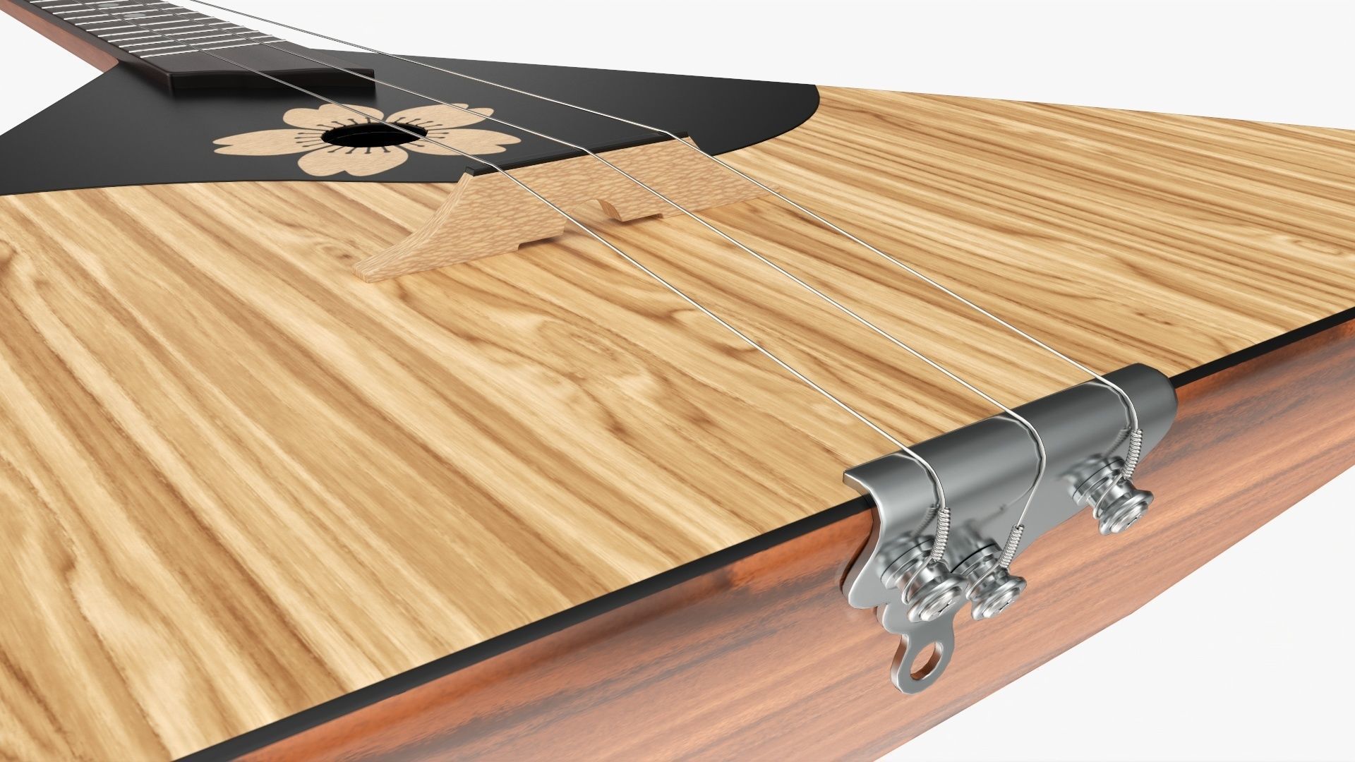 Balalaika 3-strings 03 3D model_7