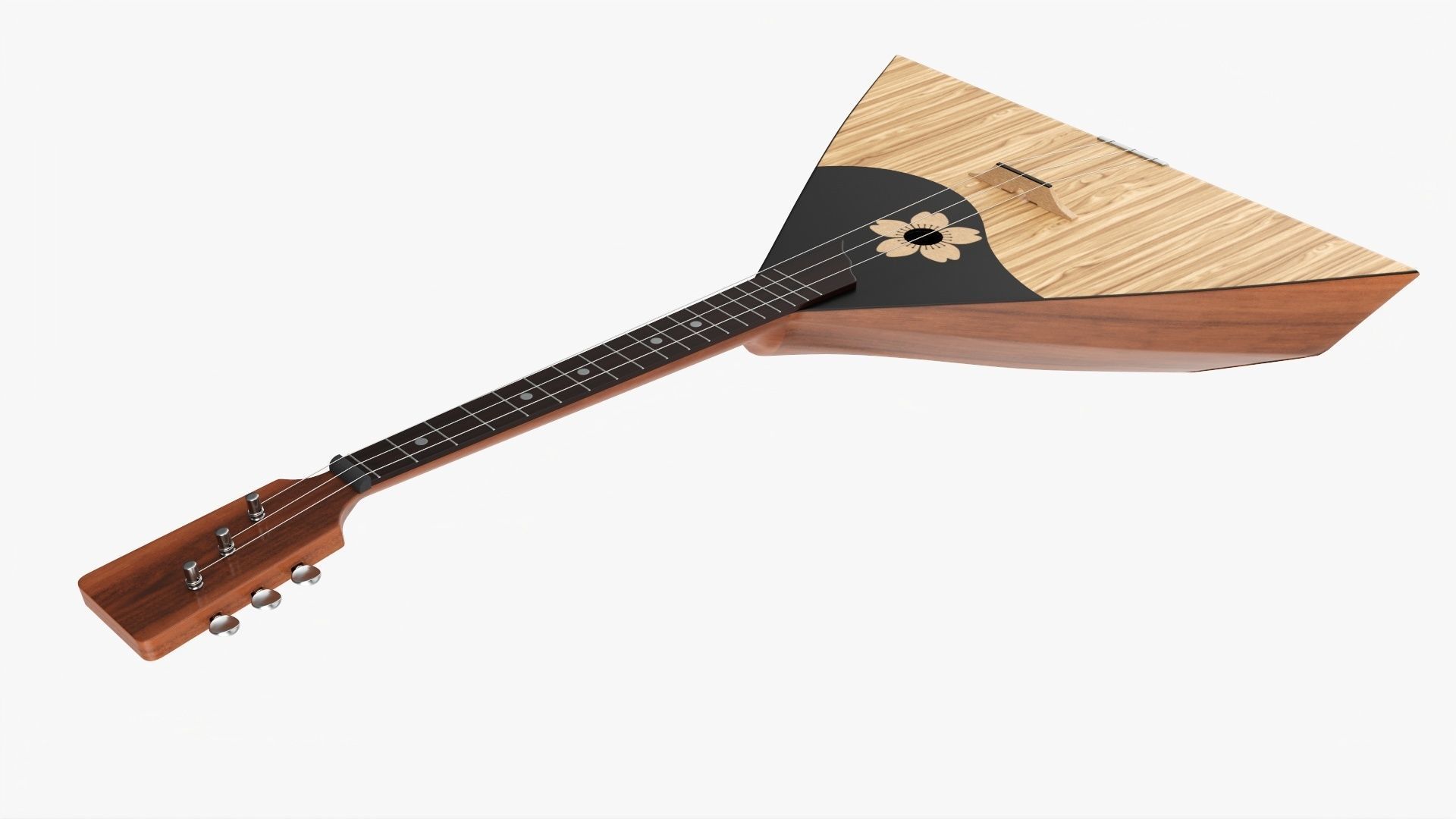 Balalaika 3-strings 03 3D model_1