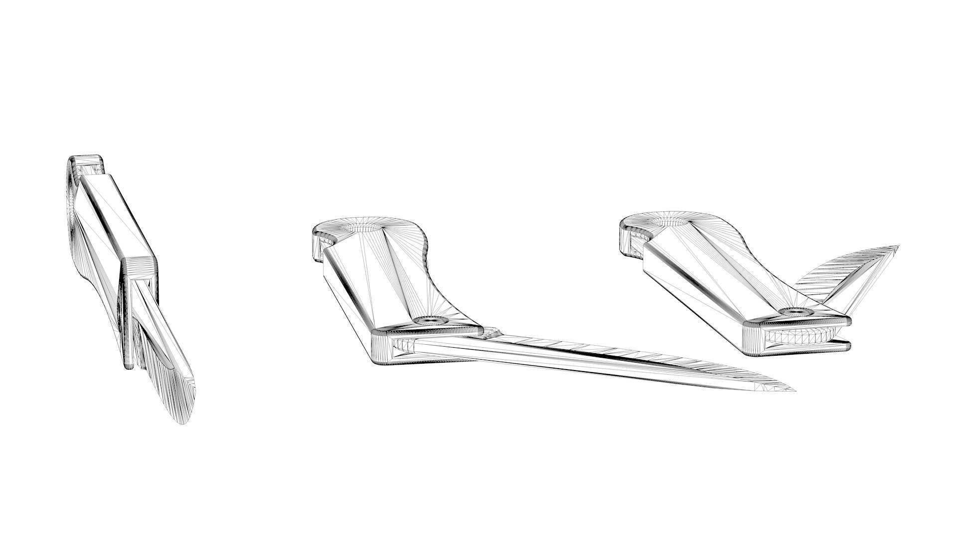 penknife pocket knife 3D model_19