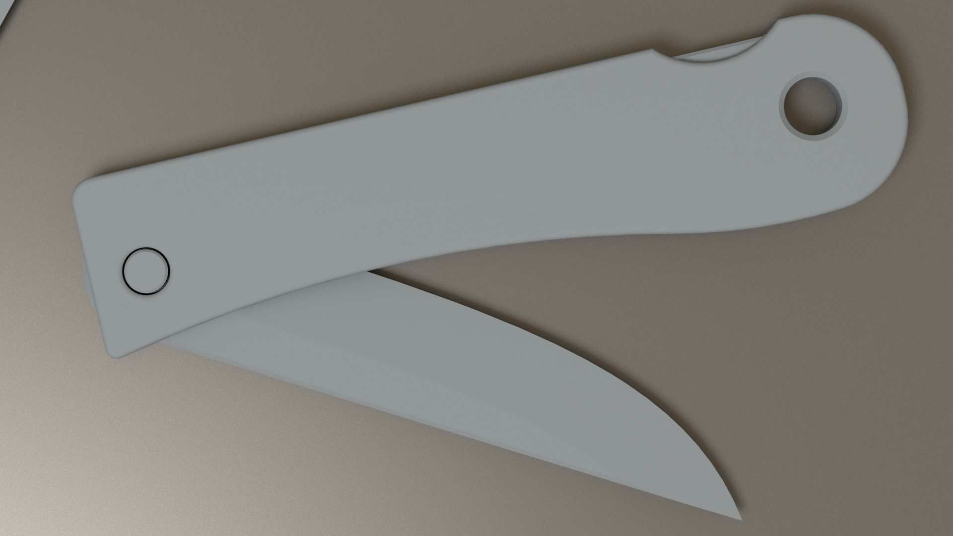 penknife pocket knife 3D model_15