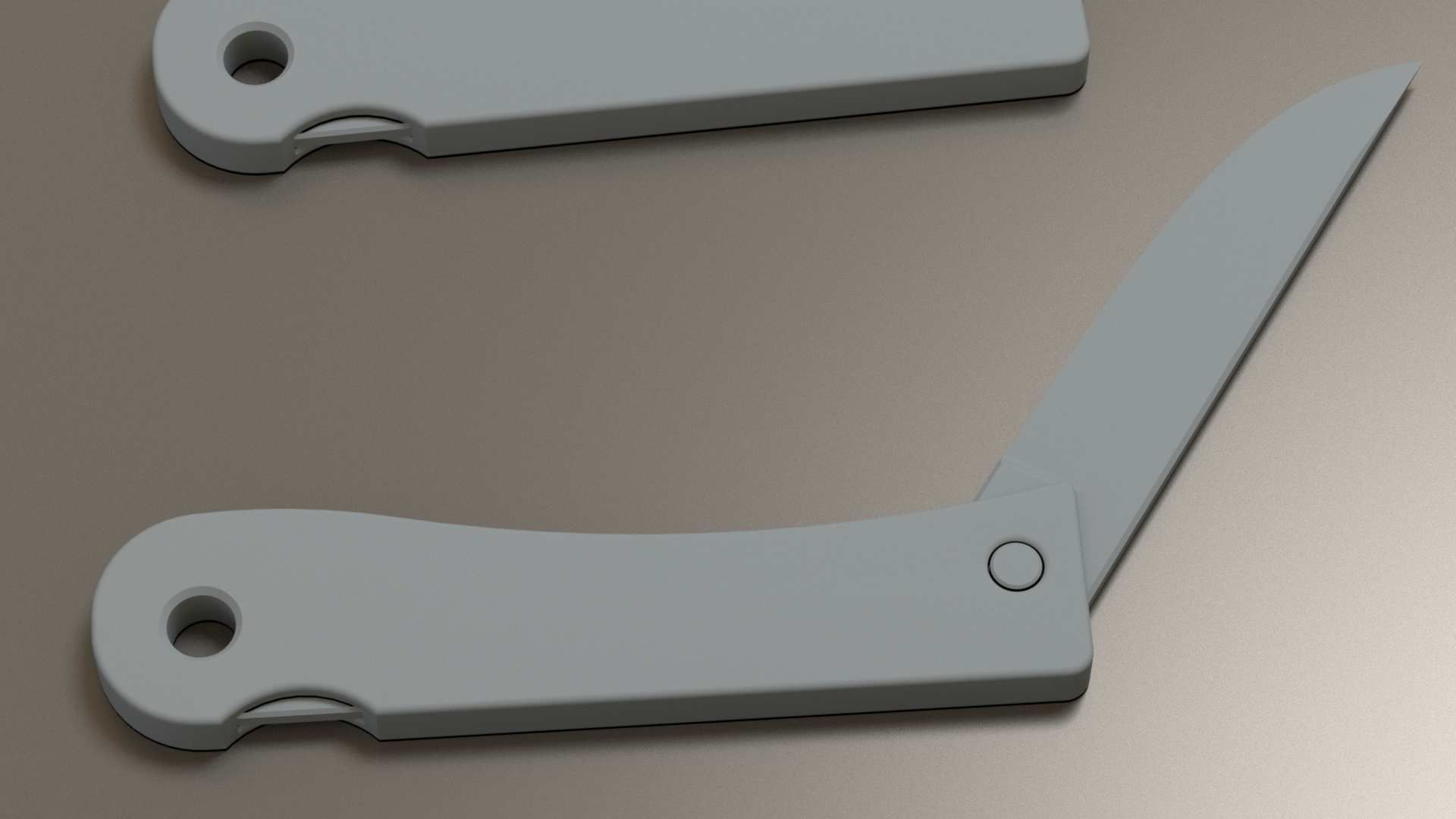 penknife pocket knife 3D model_14