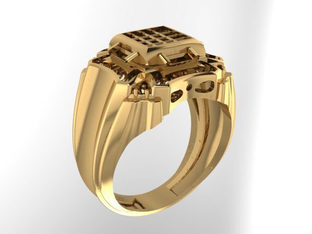 Ring Men 3D print model_1