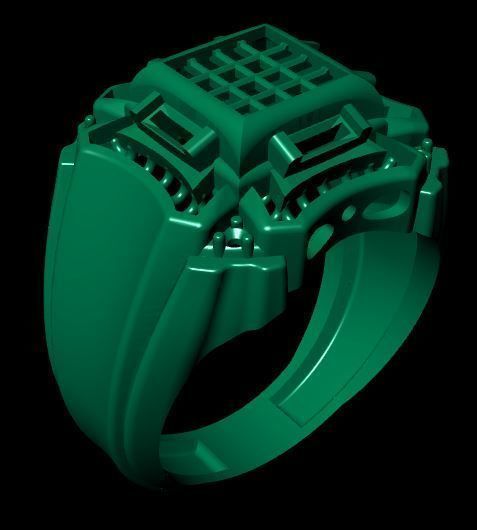 Ring Men 3D print model_10