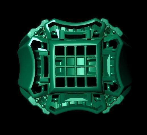 Ring Men 3D print model_9