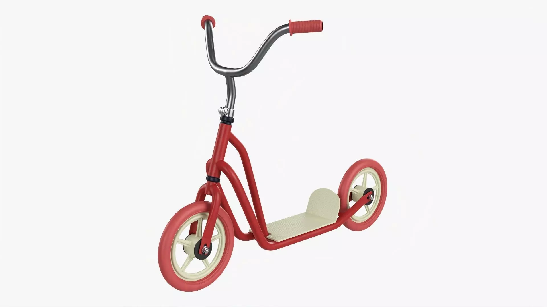 Kick scooter vintage 3D model