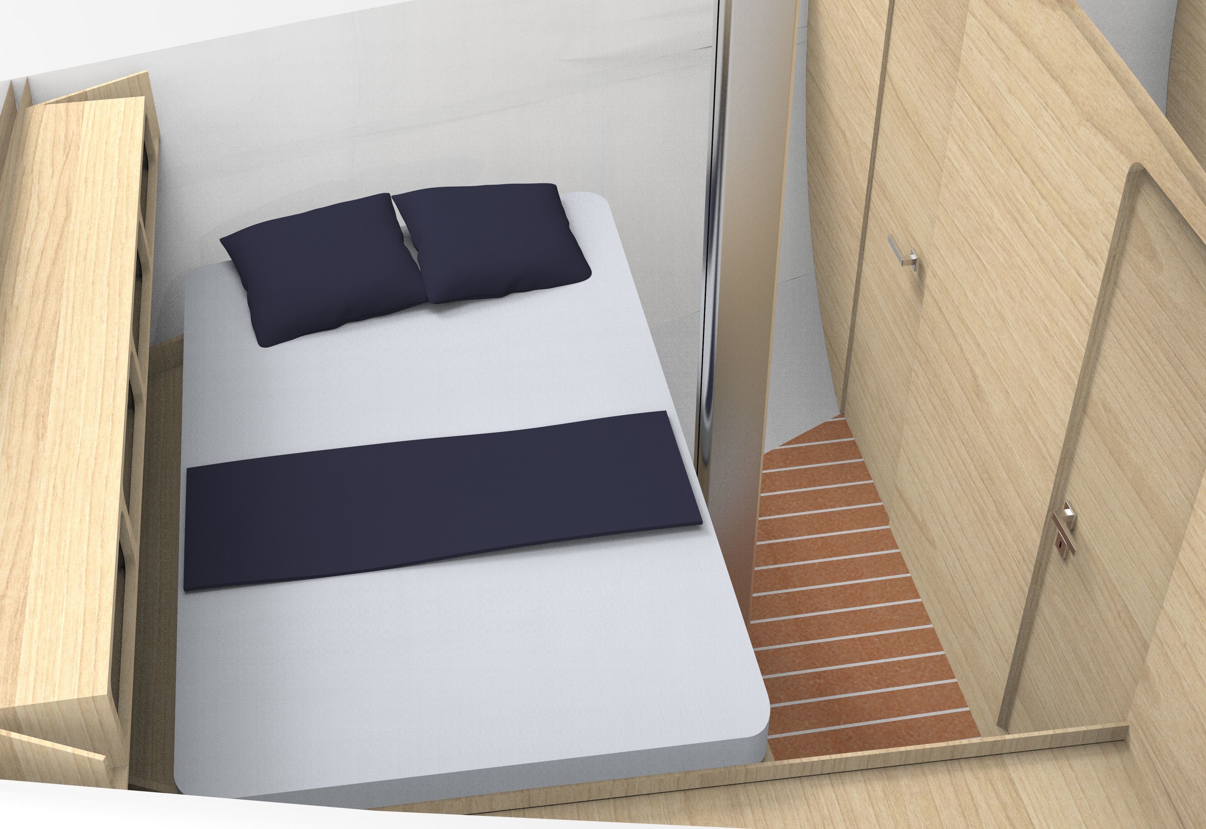 12 m Sail Yacht 3D print model_8