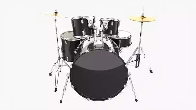 Acoustic drum set