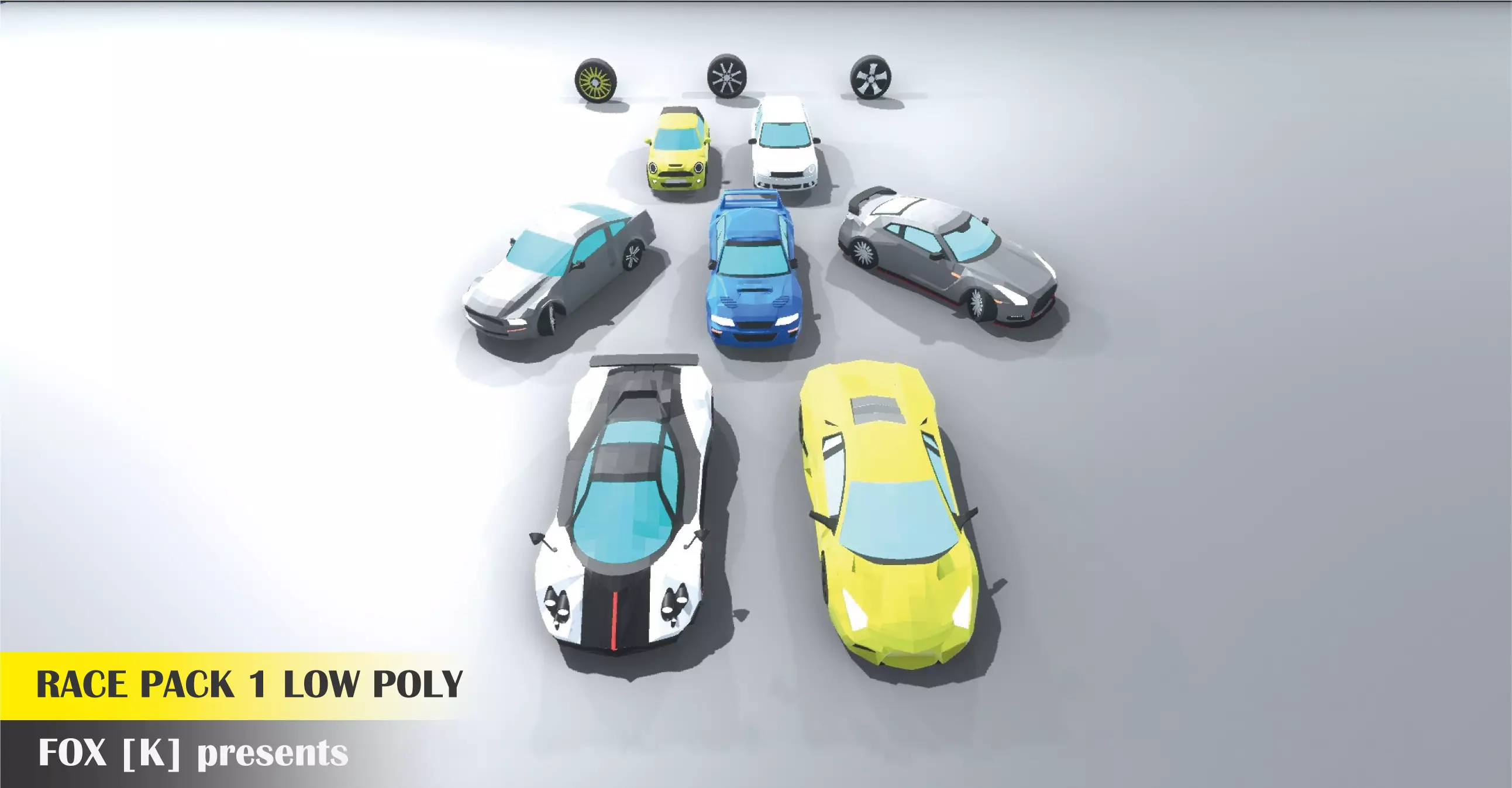 Race Pack 1 3D model