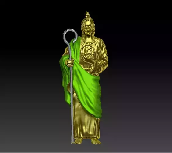 Pendant Saint Jude Thaddeus Smooth 5cm