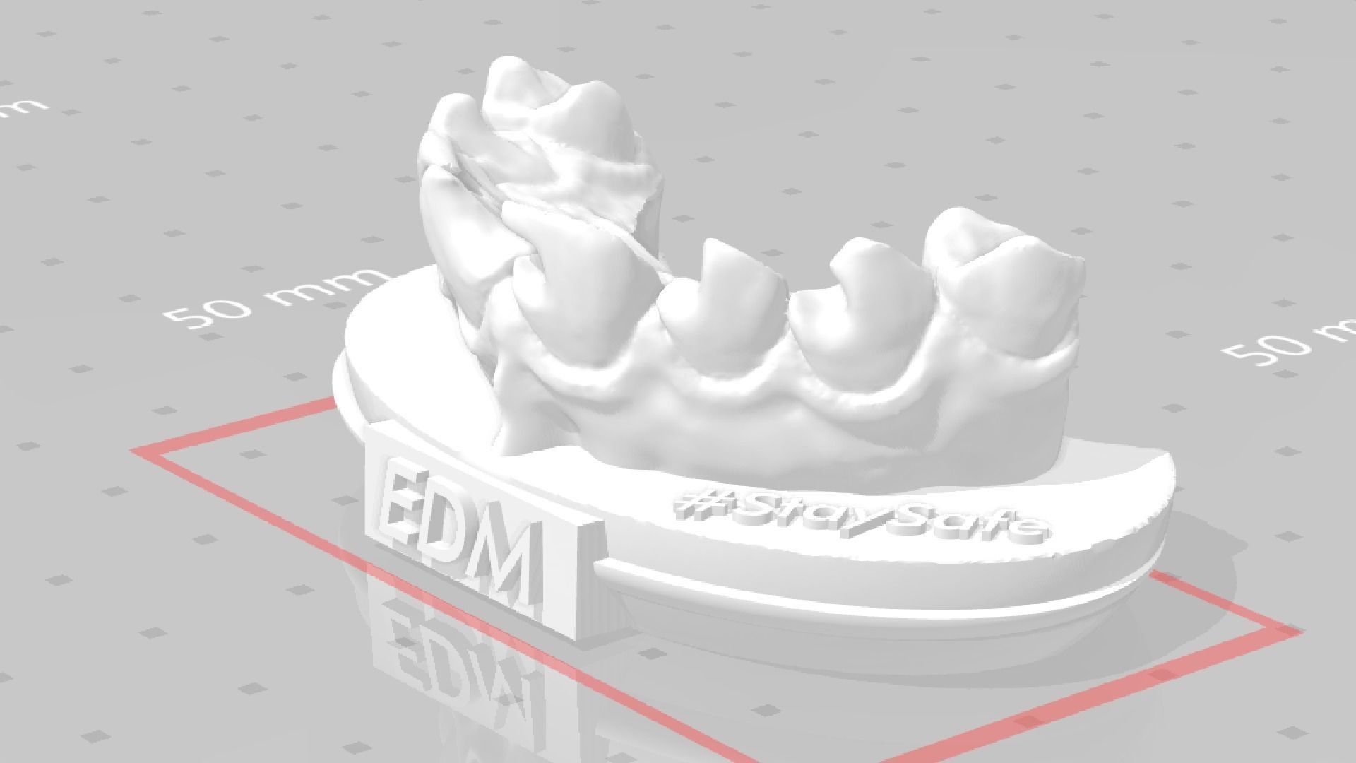 EDM Dental Practice Exclusive Model Class 3 and 4 3D print model_8