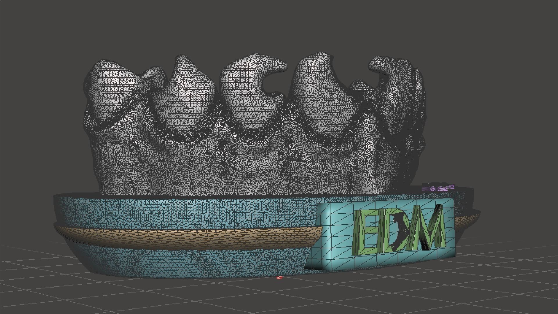 EDM Dental Practice Exclusive Model Class 3 and 4 3D print model_12