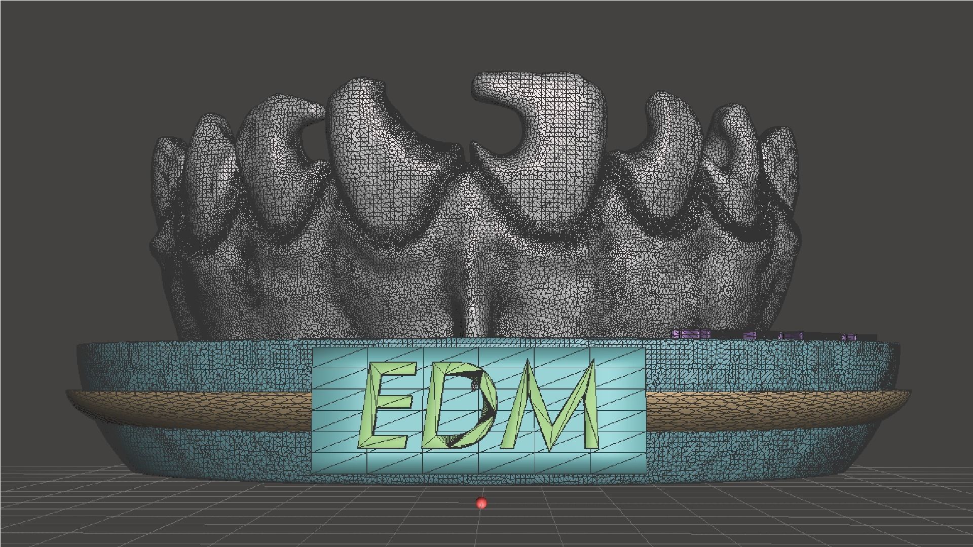 EDM Dental Practice Exclusive Model Class 3 and 4 3D print model_10
