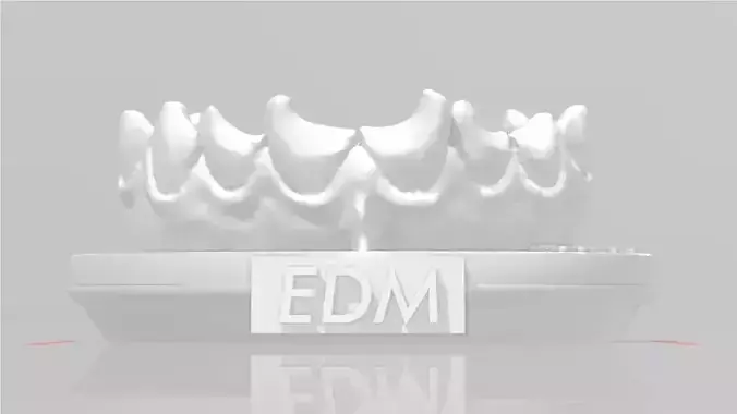 EDM Dental Practice Exclusive Model Class 4 No Central 3D print model