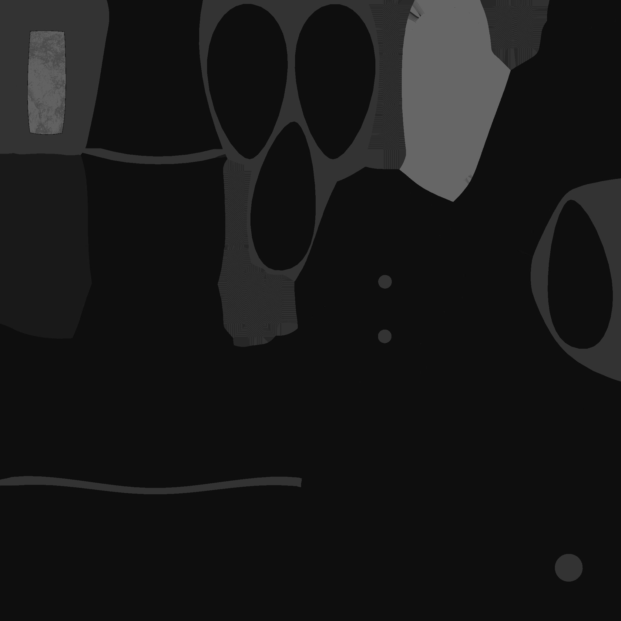 Flying Robot 01 White - Character SciFi Design Low-poly 3D model_21