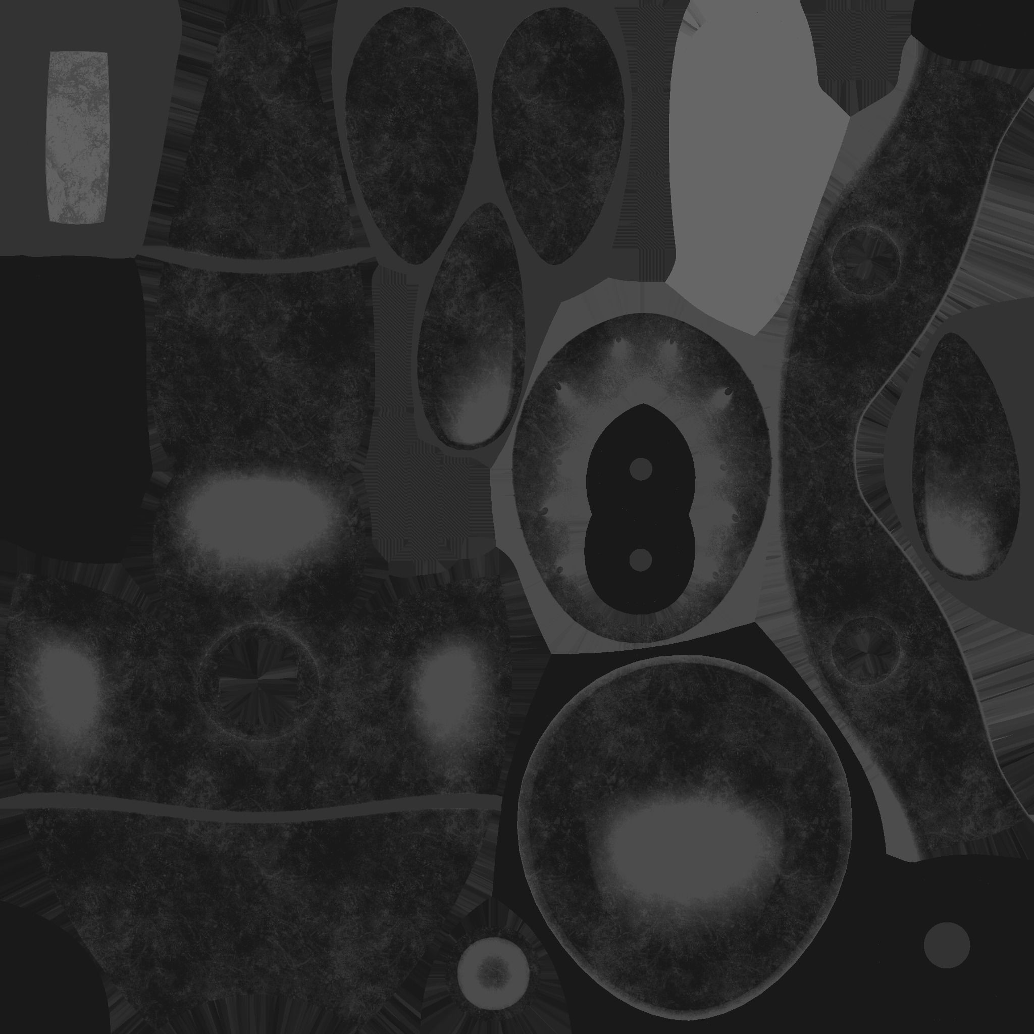 Flying Robot 03 Pink Blue - Character SciFi Design Low-poly 3D model_20