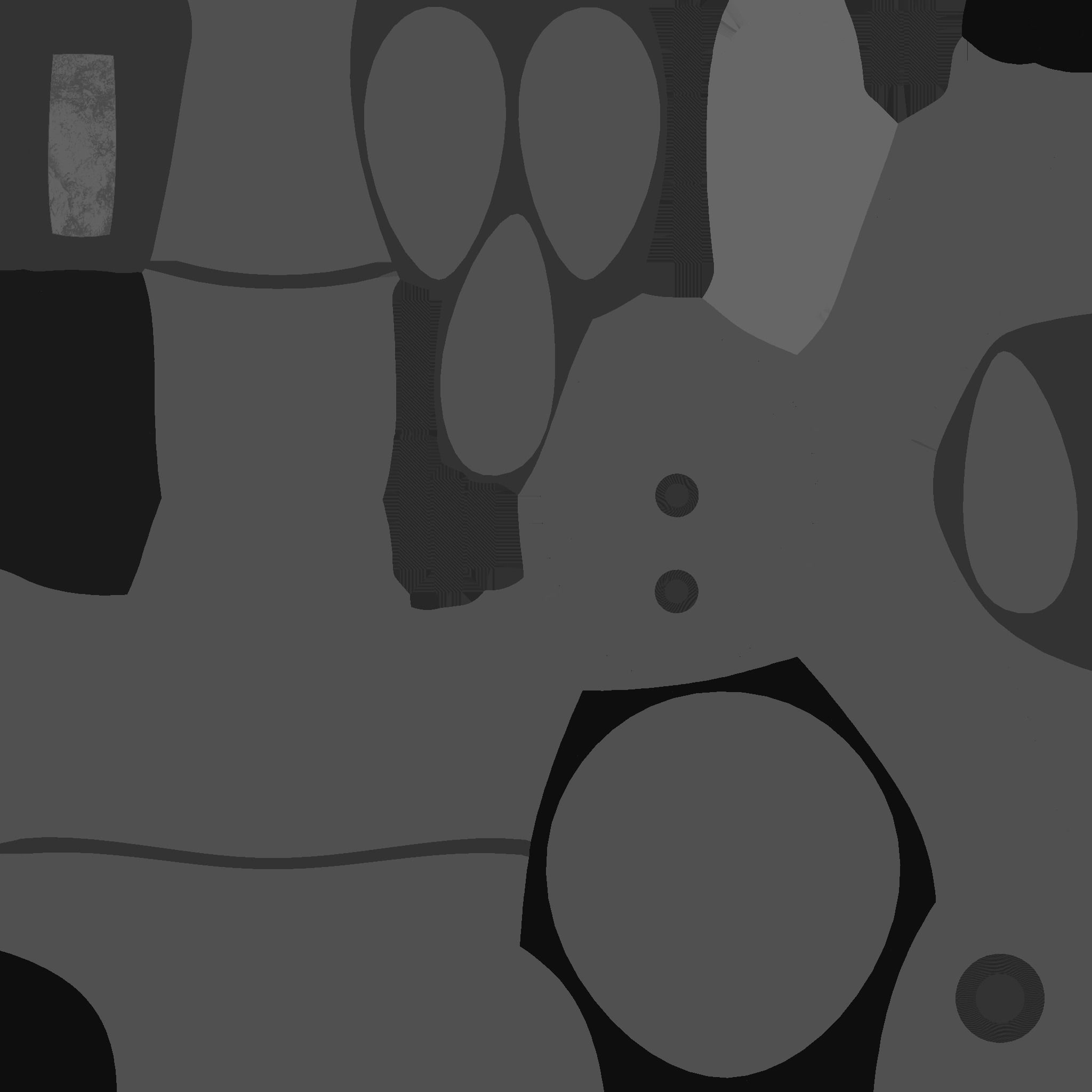 Flying Robot 04 Iron - Character SciFi Design Low-poly 3D model_24