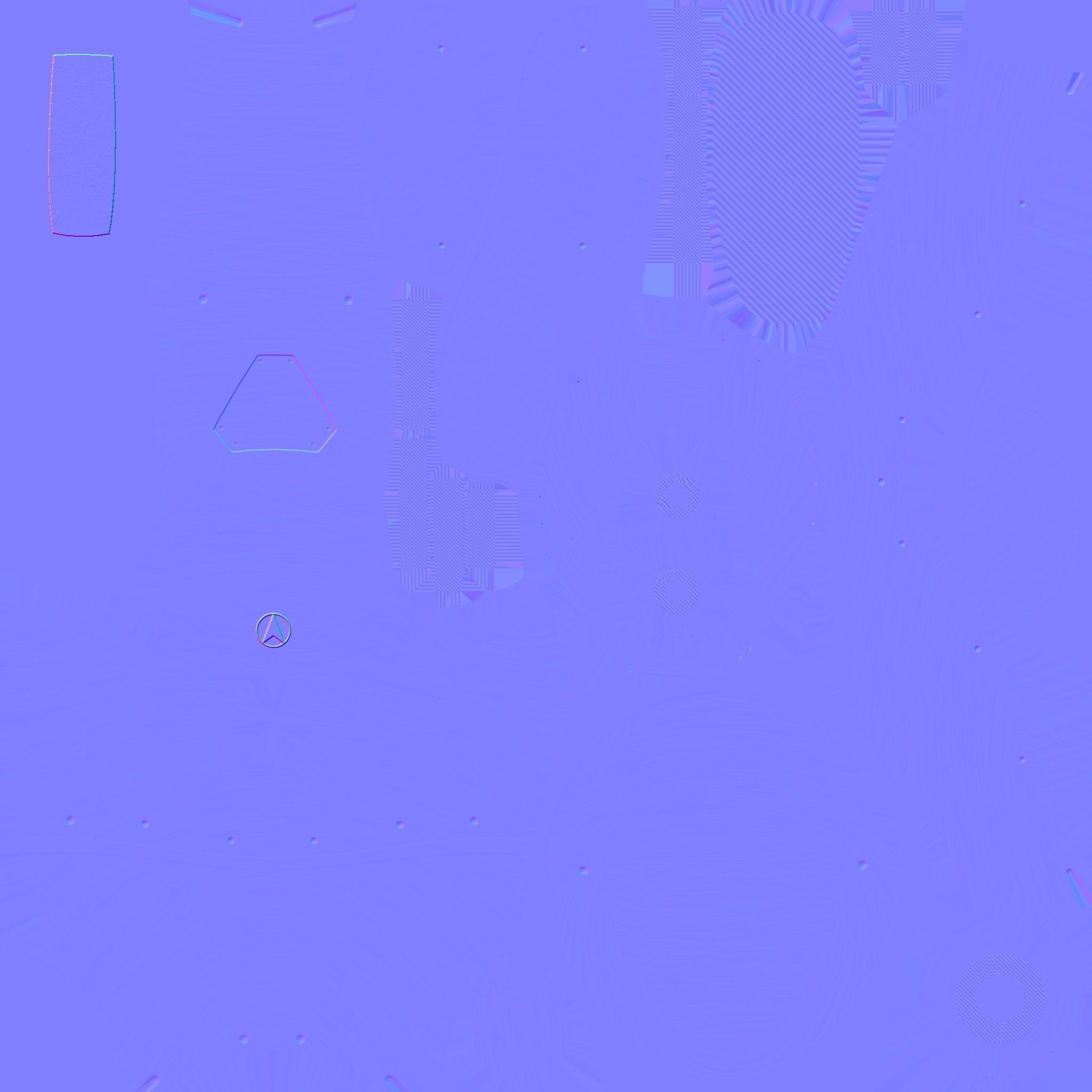 Flying Robot 04 Iron - Character SciFi Design Low-poly 3D model_22