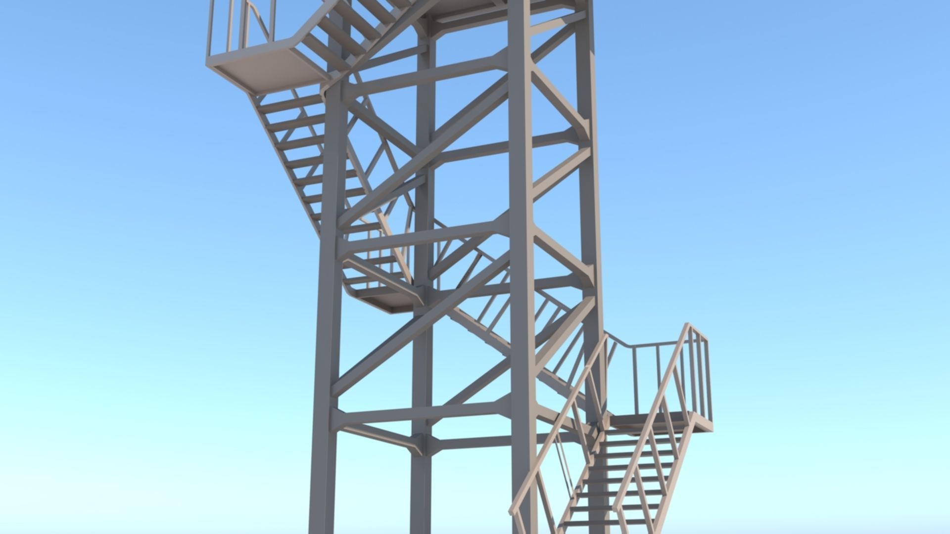 Army Post 3D model_13