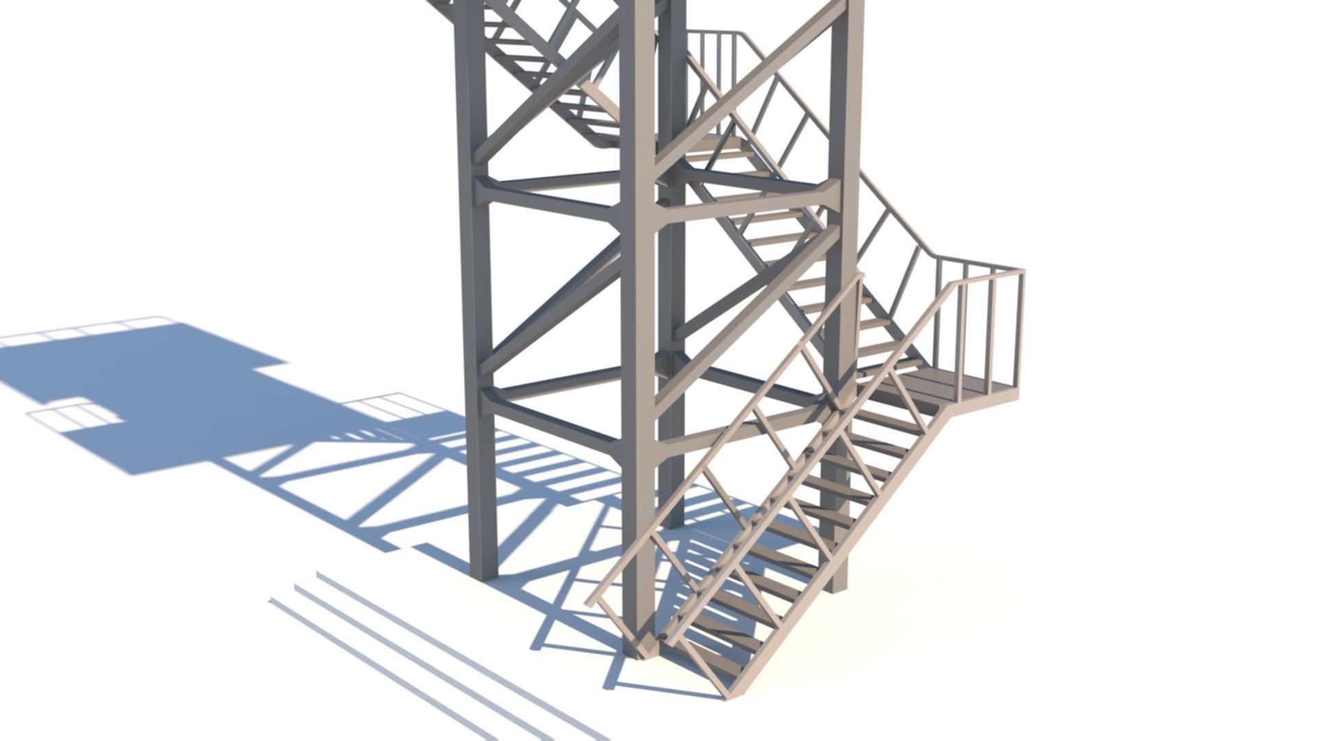 Army Post 3D model_8