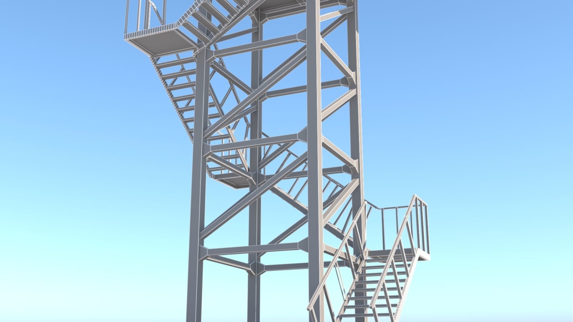 Army Post 3D model_20