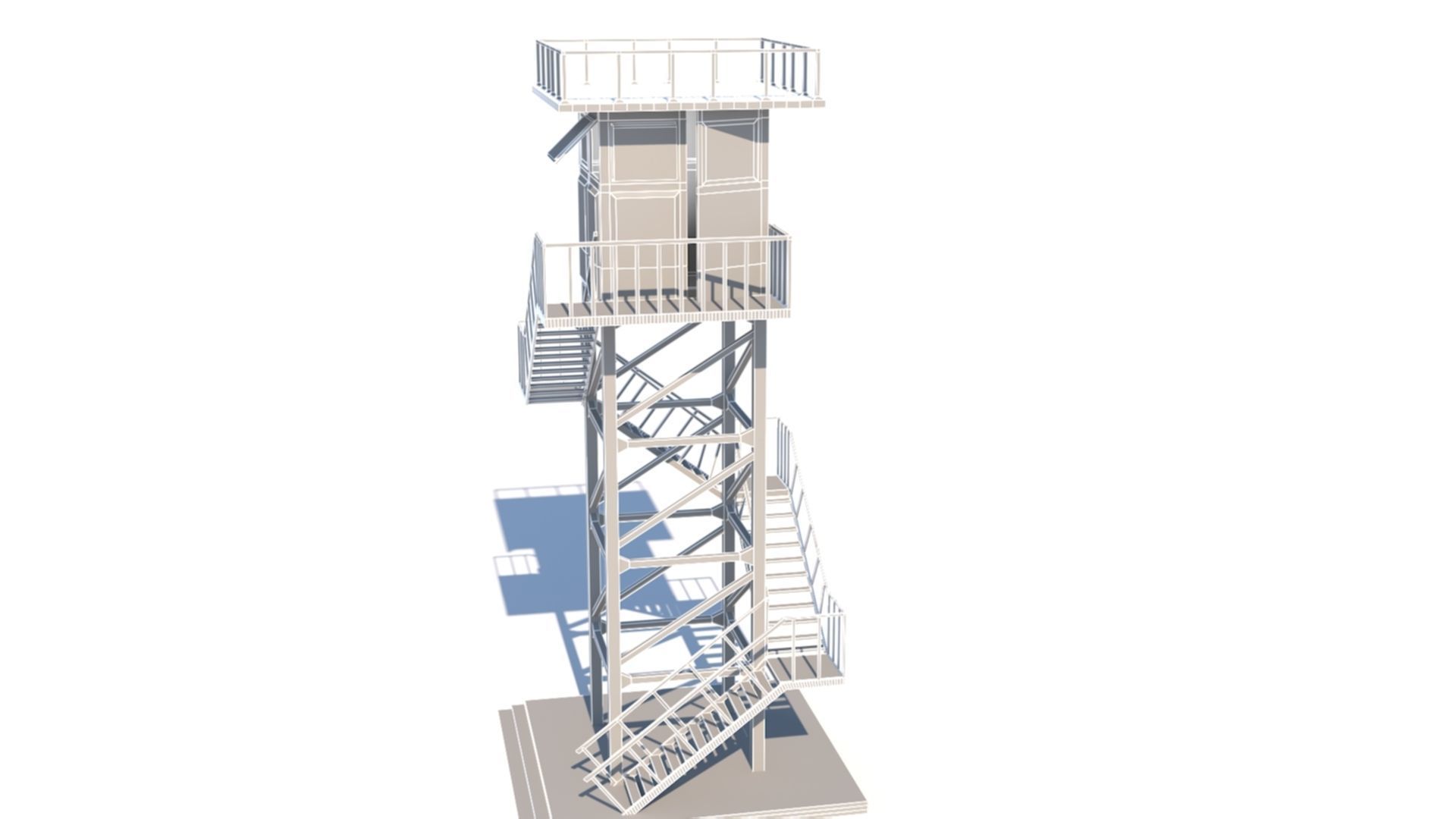 Army Post 3D model_10