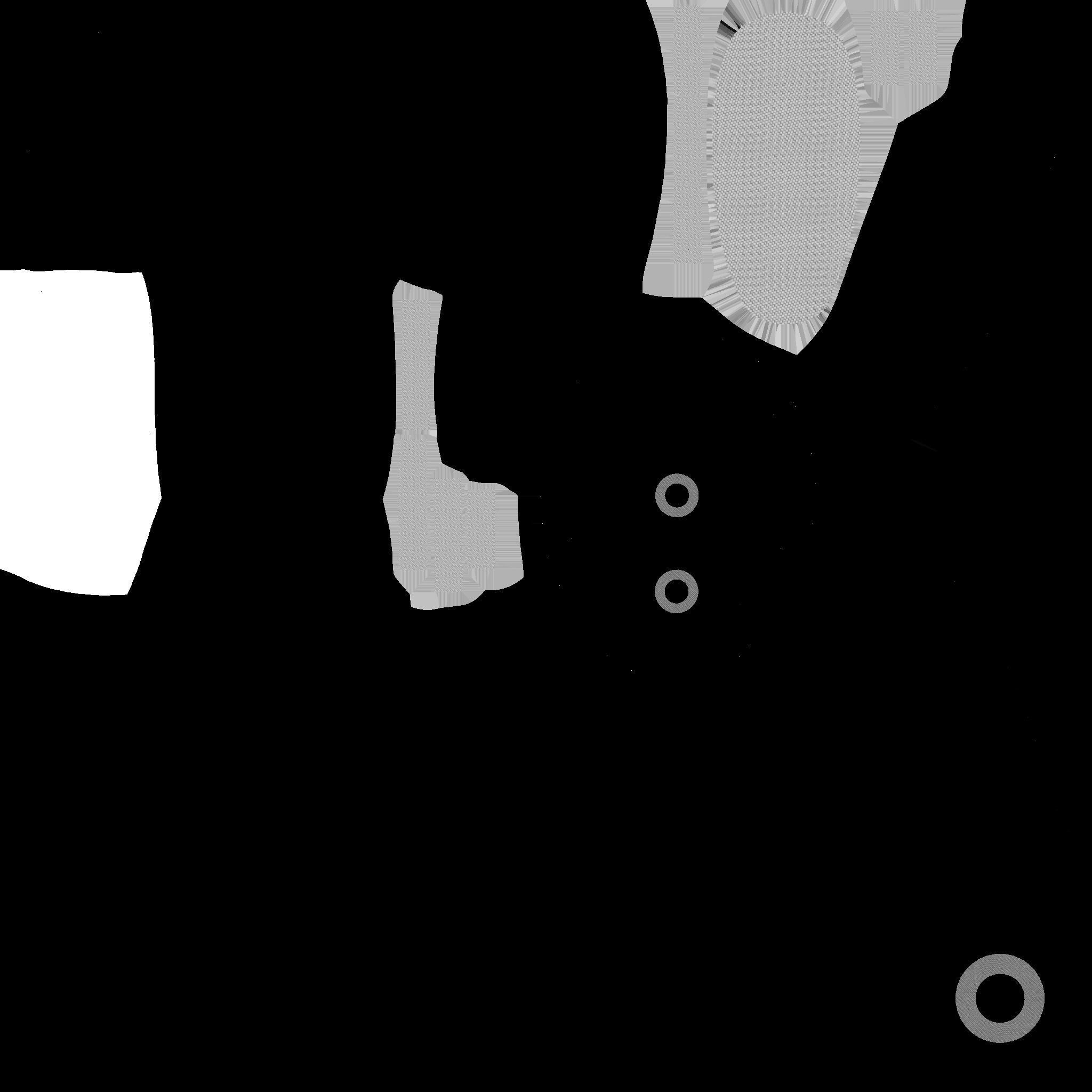 Flying Robot 05 Destroyed Rust - Character SciFi Design Low-poly 3D model_17