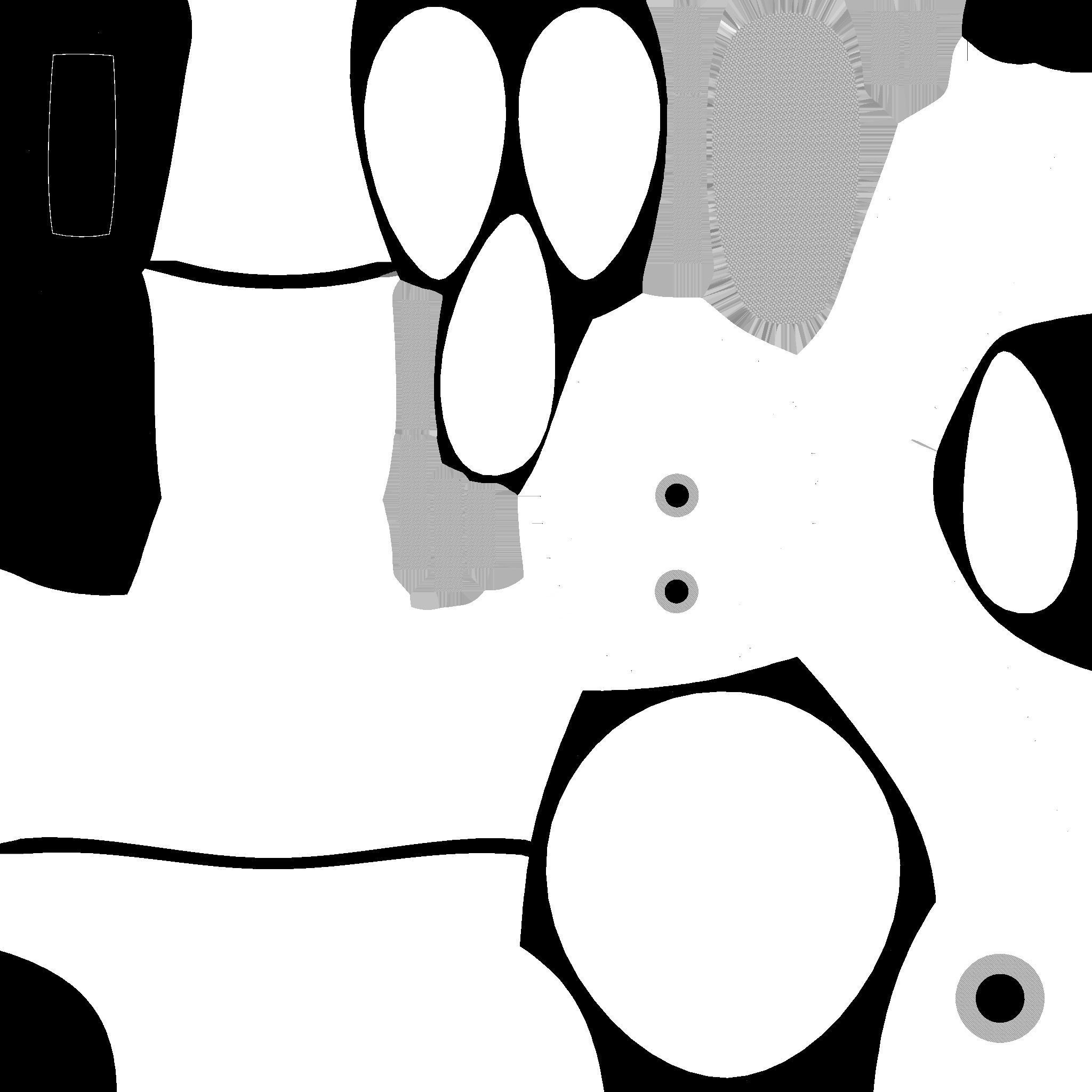 Flying Robot 06 Blue Steel - Character SciFi Design Low-poly 3D model_17