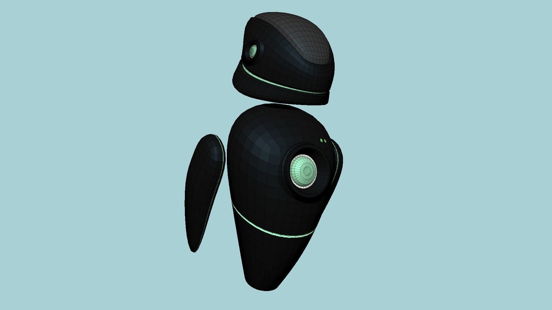 10 Flying Robots Collection - Character SciFi Design _60