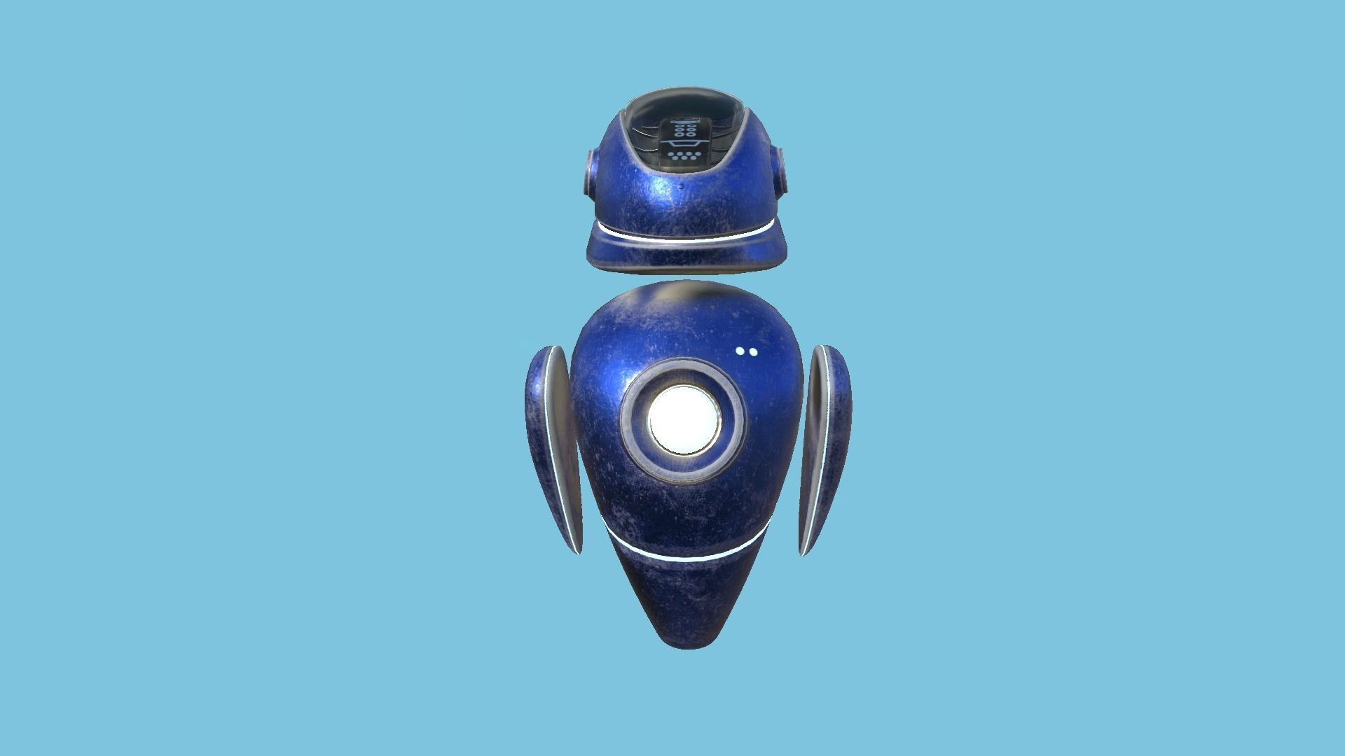 10 Flying Robots Collection - Character SciFi Design _51